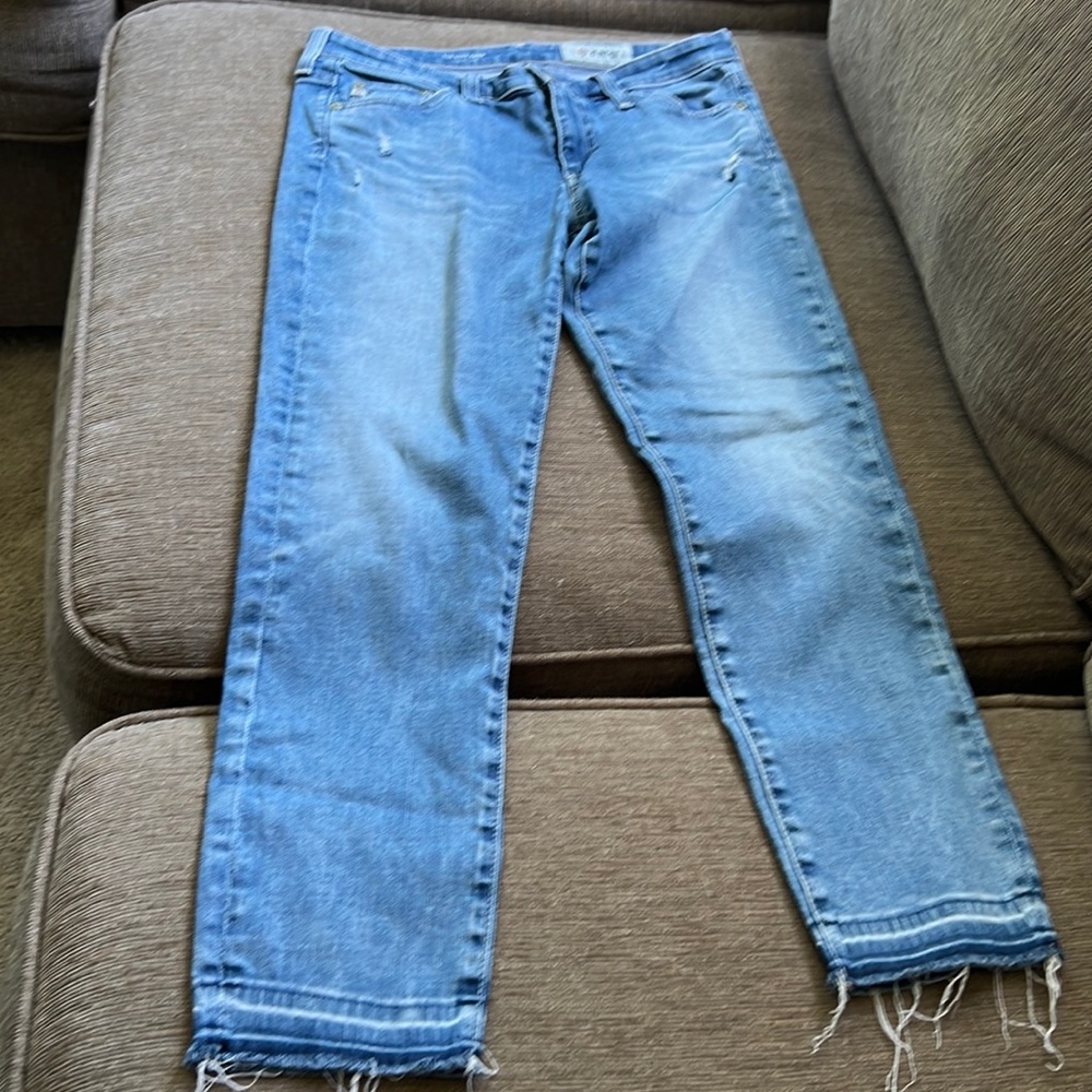 AG-ED Denim The stilt crop sz:28
